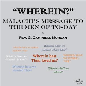 Wherein? - G. Campbell Morgan Audiobooks - Free Audio Books | Knigi-Audio.com/en/