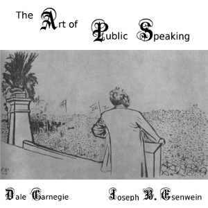 The Art of Public Speaking - Joseph Berg Esenwein Audiobooks - Free Audio Books | Knigi-Audio.com/en/
