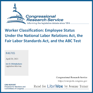 Worker Classification:  Employee Status Under the National Labor Relations Act, the Fair Labor Standards Act, and the ABC Test - Jon Shimabukuro Audiobooks - Free Audio Books | Knigi-Audio.com/en/
