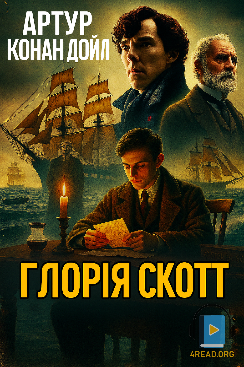 Глорія Скотт - Артур Конан Дойл - Слухати Книги Українською Онлайн Безкоштовно 📘 Knigi-Audio.com/uk/