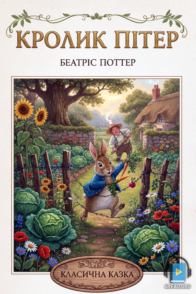 Кролик Пітер - Беатріс Поттер - Слухати Книги Українською Онлайн Безкоштовно 📘 Knigi-Audio.com/uk/