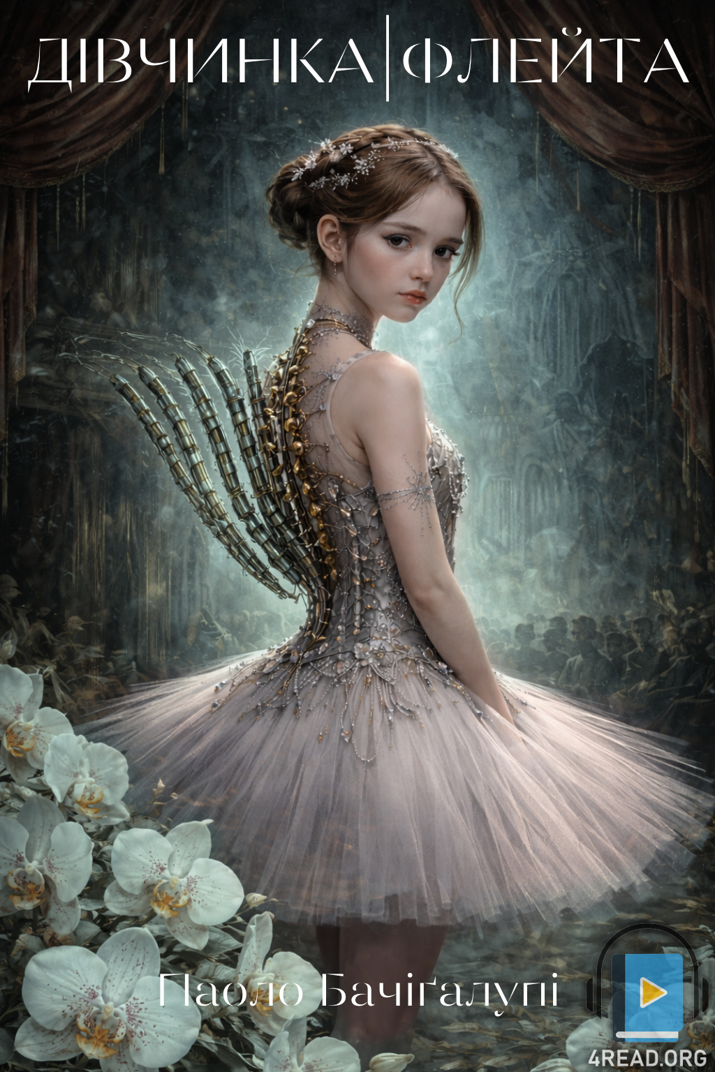 Дівчинка-флейта - Паоло Бачіґалупі - Слухати Книги Українською Онлайн Безкоштовно 📘 Knigi-Audio.com/uk/