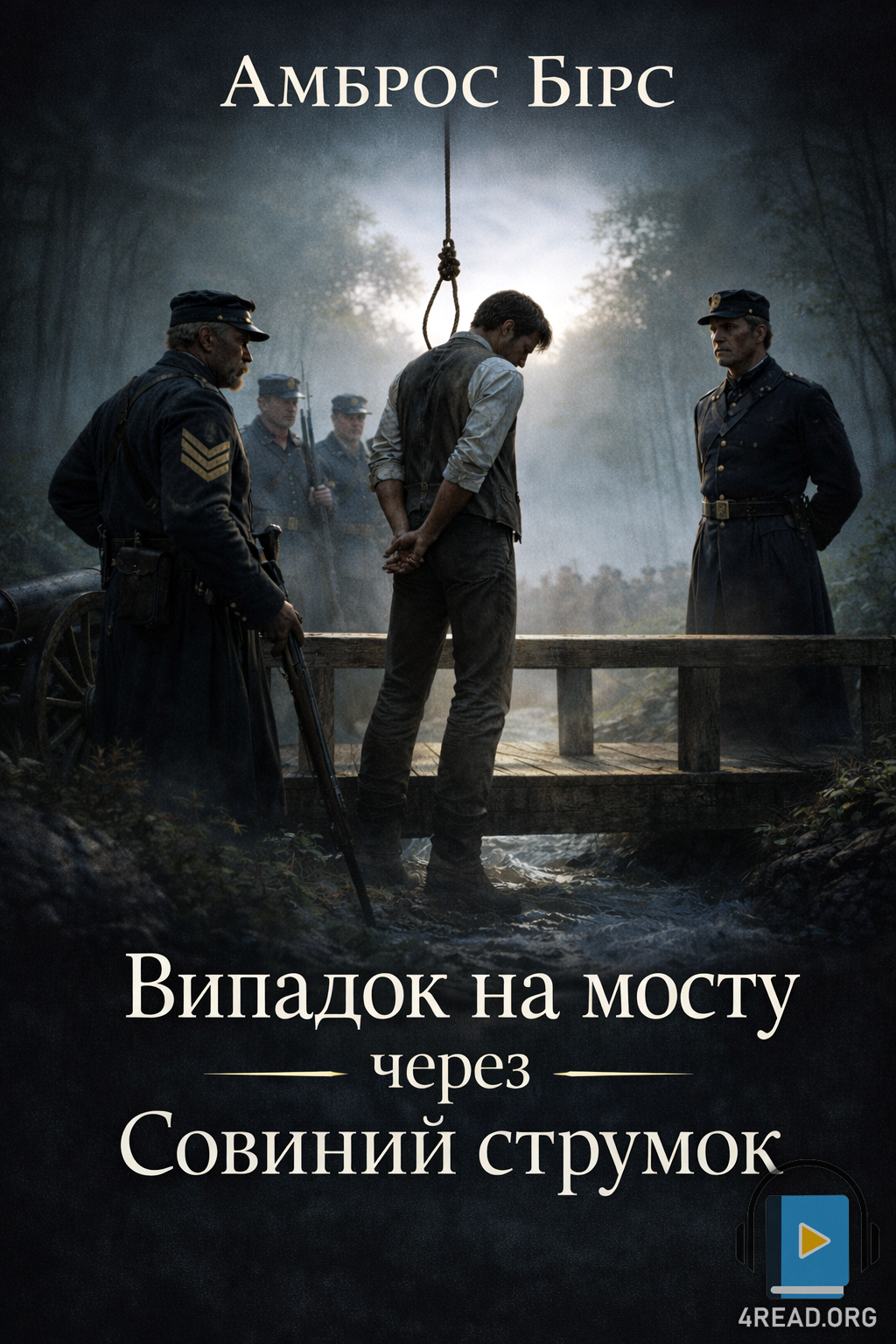 Випадок на мосту через Совиний струмок - Амброс Бірс - Слухати Книги Українською Онлайн Безкоштовно 📘 Knigi-Audio.com/uk/