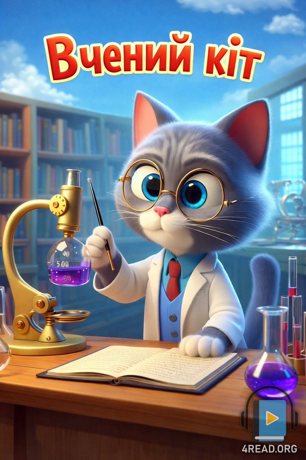 Вчений кіт - Італійська народна казка - Слухати Книги Українською Онлайн Безкоштовно 📘 Knigi-Audio.com/uk/