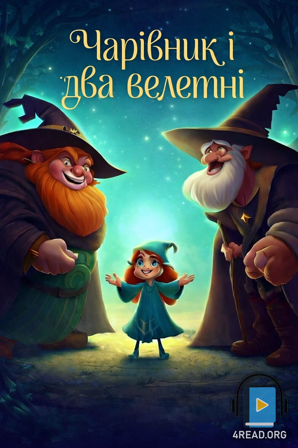 Чарівник і два велетні - Австралійська народна казка - Слухати Книги Українською Онлайн Безкоштовно 📘 Knigi-Audio.com/uk/