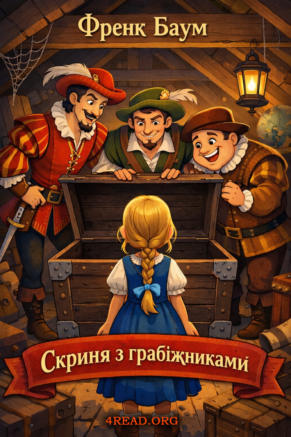 Скриня з грабіжниками - Френк Баум - Слухати Книги Українською Онлайн Безкоштовно 📘 Knigi-Audio.com/uk/