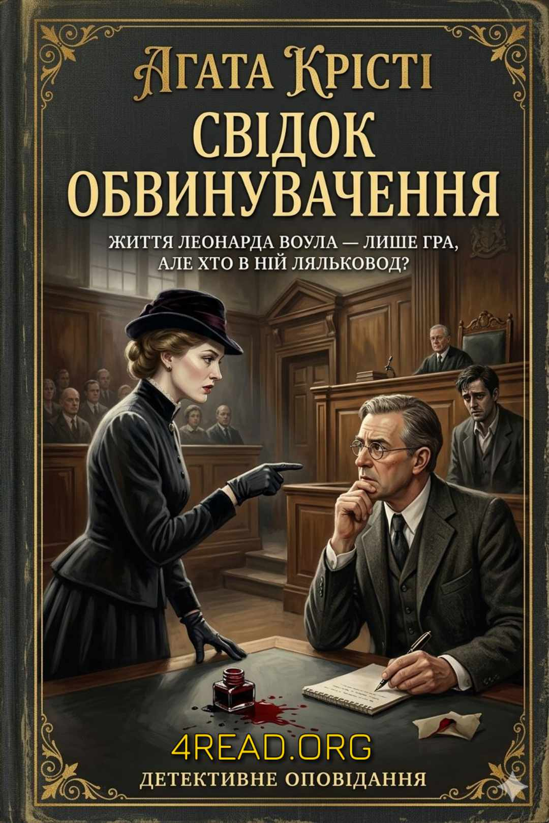 Свідок обвинувачення - Агата Крісті - Слухати Книги Українською Онлайн Безкоштовно 📘 Knigi-Audio.com/uk/