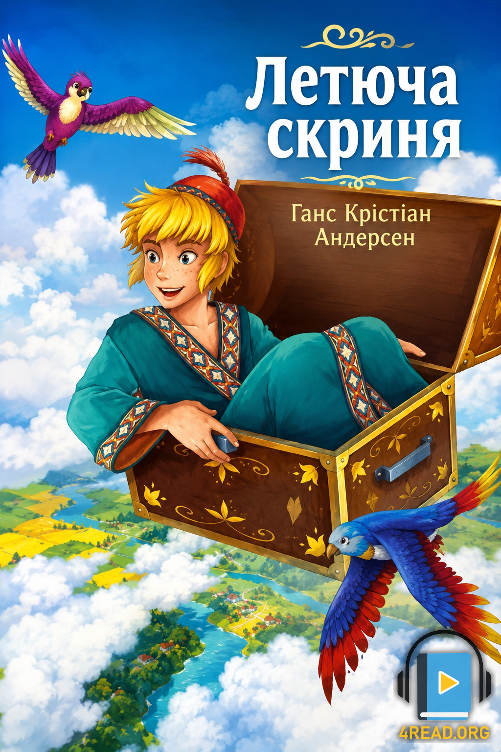 Летюча скриня - Ганс Крістіан Андерсен - Слухати Книги Українською Онлайн Безкоштовно 📘 Knigi-Audio.com/uk/