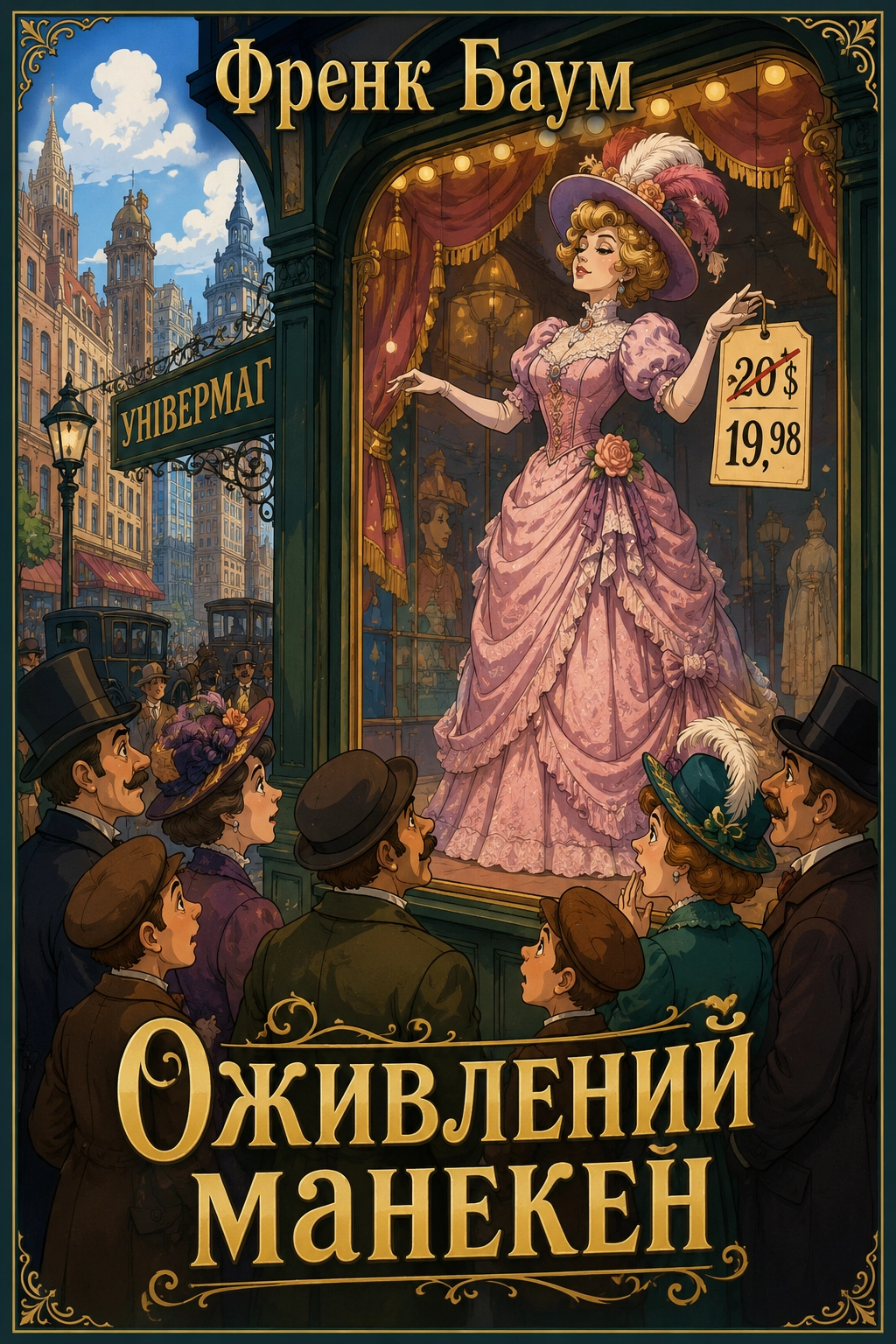 Оживлений манекен - Френк Баум - Слухати Книги Українською Онлайн Безкоштовно 📘 Knigi-Audio.com/uk/