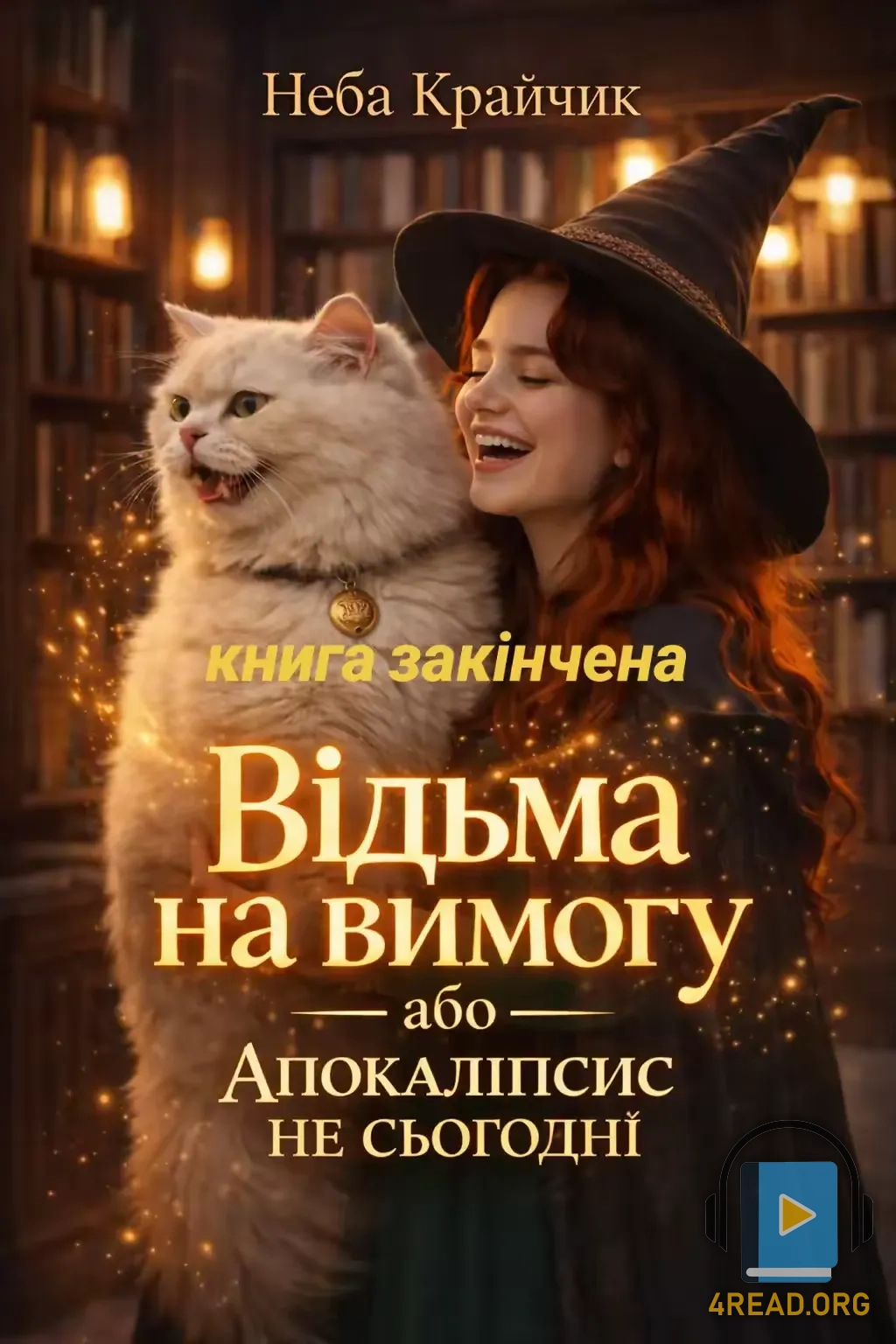Відьма на вимогу або Апокаліпсис не сьогодні - Неба Крайчик - Слухати Книги Українською Онлайн Безкоштовно 📘 Knigi-Audio.com/uk/